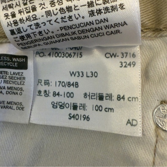 Levis 514 Straight Fit Men's Jeans -Size 33x30 - Picture 3 of 8